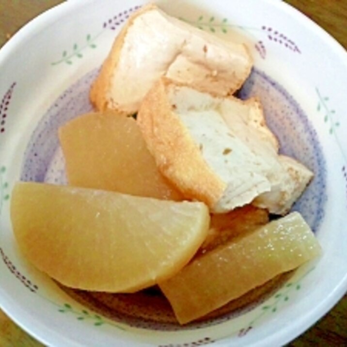 シンプル♡大根と厚揚げの煮物